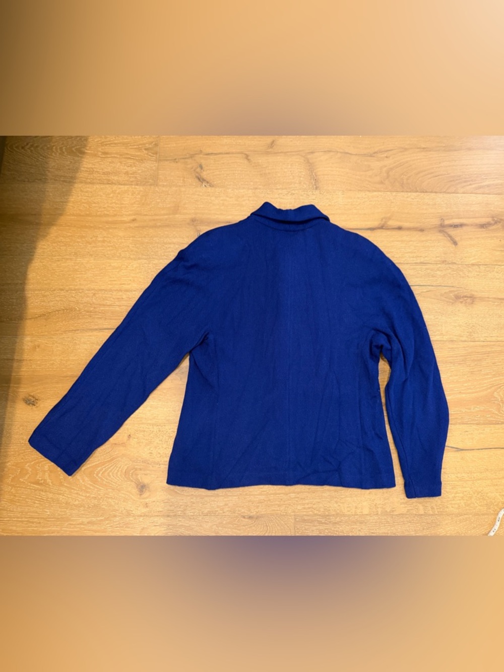 St. John Women's Blue Knit Jacket - size 6 - Picture 7 of 7